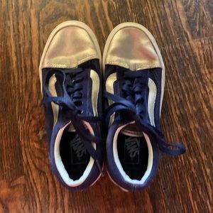 Vans Platform Navy/Metallic